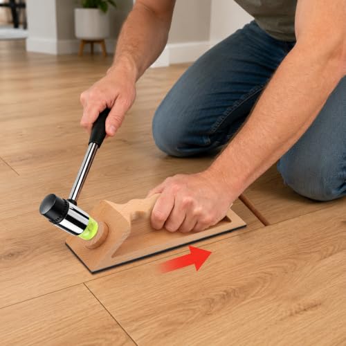 Floor Gap Fixer Tool Kit for Laminate, Vinyl, and Hardwood Flooring Repair
