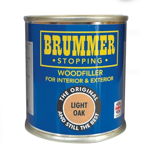 Brummer Wood Filler Light Oak 250g