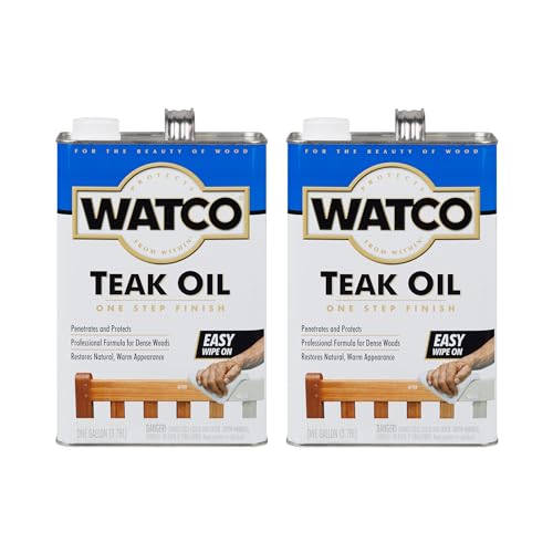 Watco Teak Oil Finish - size: 128 oz (Pack of 2)