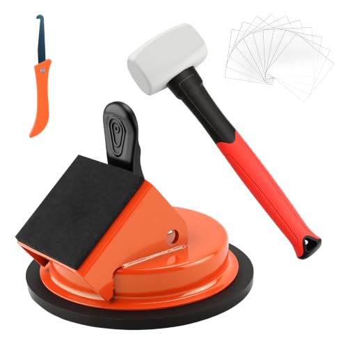 Floor Gap Fixer Tool Kit, Floor Suction Cup Tool with 45° Striking Surface