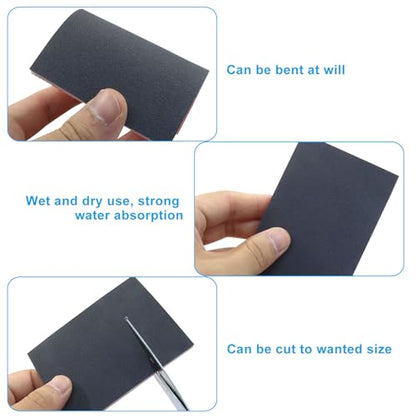 20Pcs 400 Grit Sanding Sponge Set - style: 400 Grit-20 Pcs