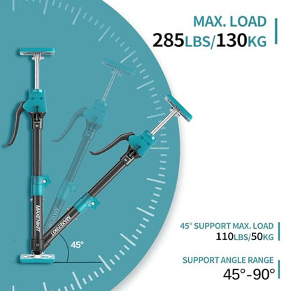 Third Hand Support Pole Heavy Duty, Cabinet Jacks for Installing Cabinets with 285 LBS Capacity and Expand from 15-4/5 to 23-3/5 in, 1-PC - size: 15.8" - 23.6" 1Pc