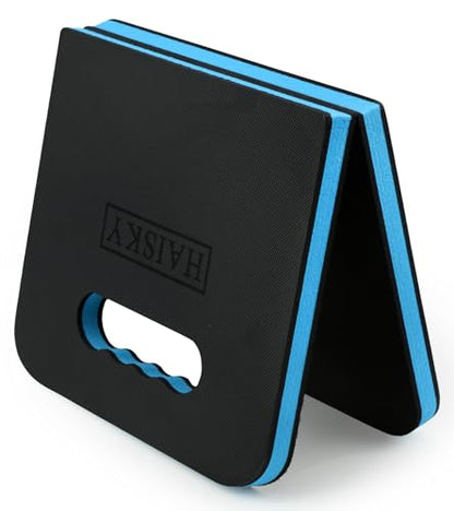 Foldable Extra Thick Kneeling pad, 1 Pack, Blue,20.4x11.8 in - color: Blue & Black