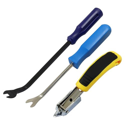 3 Pcs Heavy Duty Staple Remover, Blue*2, Yellow*1 - style: Style 2