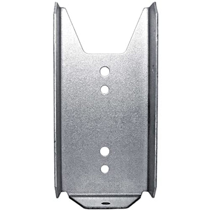 Wood Fence Rail Bracket for 2x4 Dimensional Lumber. Galvanized Steel to Resist Rusting. Quantity Each - size: 2" x 4" Each