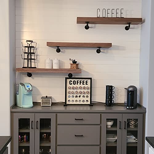 MUZIK 4Pcs 7"×4" L Pipe Shelf Bracket, Heavy Duty Wall Mount, DIY Shelving - size: 7*4 Inch, style: 4 Pack