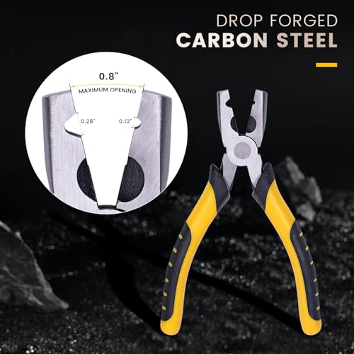 300Pcs Wire Cage Clips With Tool Hog Ring Plier for Animals Cage