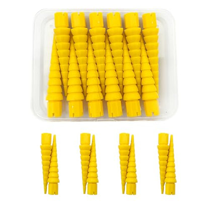 Yellow 12PCS Stripped Screw Hole Repair Anchor - color: Yellow