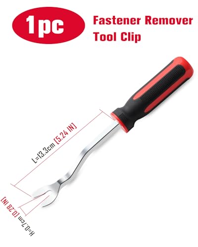 ROTATION Auto Trim Panel Car Door Upholstery Removal Tool - color: Red-U tip