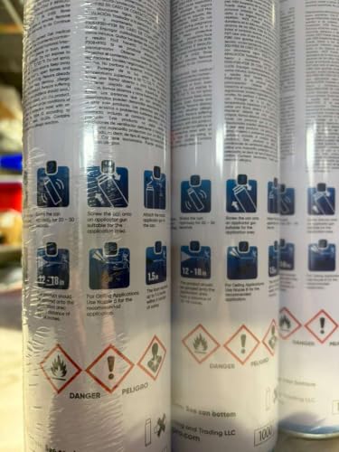 Spray Foam Insulation, 216 Pack x 30 oz, Expanding Foam Sealant Spray - size: 216 Pack