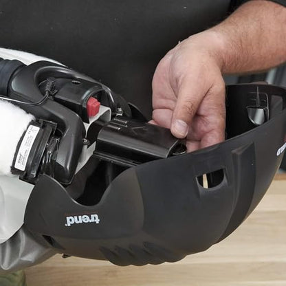 TREND Airshield Pro Twin Pack Respirator Bundle, Powered Air Circulating Dust Protection for Two Woodworkers, Full Face Shield Design with Rechargeable Batteries, AIR/PRO/D7 - style: Twin Pack