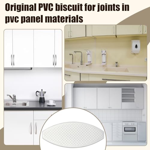 Teenyyou 1 Pcs PVC Biscuit Joiner Connectors, Checked - size: 1 Pcs
