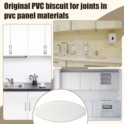 Teenyyou 1 Pcs PVC Biscuit Joiner Connectors, Checked - size: 1 Pcs