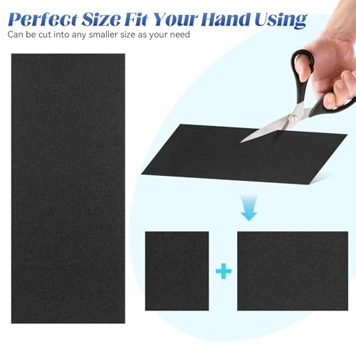 48 PCS Sandpaper, Wet Dry Sand Paper 120 to 5000 Assorted Grit Variety Sandpaper Sheets for Wood Furniture Finishing, Metal Sanding, Automotive Polishingm, 9 x 3.6 Inch