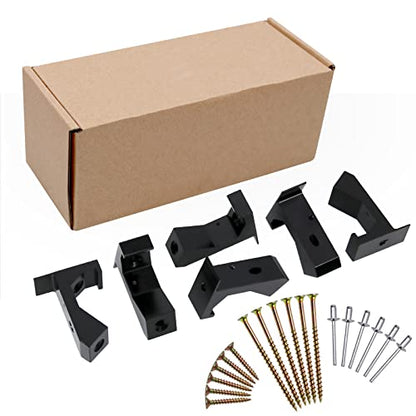 6PCS Squeaky Floor Repair Kit for 5/8"+ Subfloor - color: Black