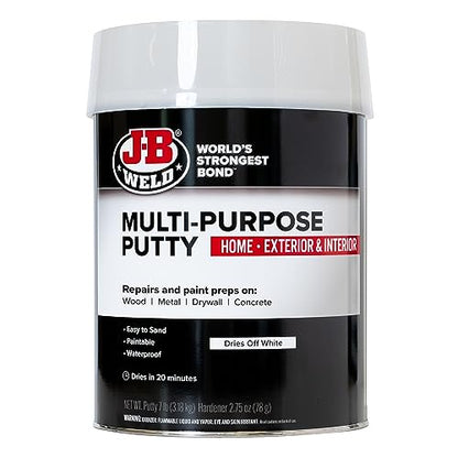 J-B Weld Multi-Purpose Putty - 1 Gallon - Home Exterior & Interior - size: 1 Gallon