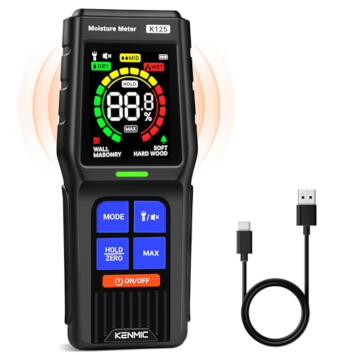 Pinless Moisture Meter for Drywall and Wood