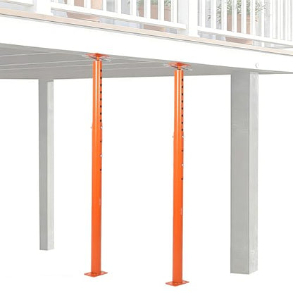 2 Pack Jack Post, House Floor Jack 53"-93", 18000 LBS Basement Jacks - size: 53 - 93 in