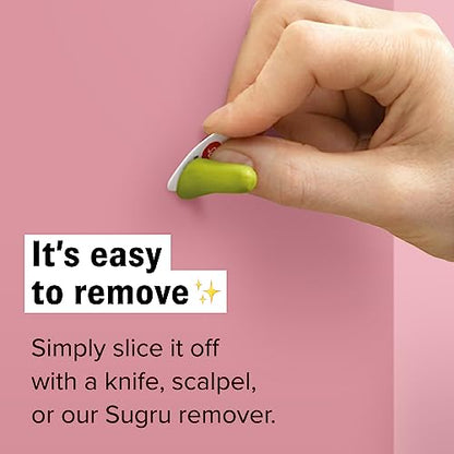Sugru Silicone Super Glue - Waterproof All-Purpose Wall Putty + Moldable Glue for Crafting + DIY Home Improvement - Removable + Kid-Safe - Indoor/Outdoor Use - 3 Pack - Black (3.5g/ea) - color: Black