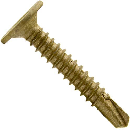 10-16 X 1-1/4" Wood to Metal -Self Tapping TEK Screw Star/TORX Drive - 5 POUNDS - 695 Screws - size: 5 LBS
