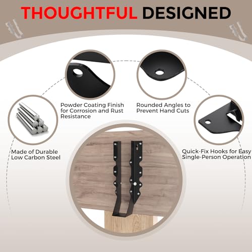 20Pcs Black 2x10 Joist Hangers for Wood,18 Gauge Face Mount Joist Hanger,Lu210 Joist Hangers Powder Coating,Hurricane Ties for Rafter,Rafter Brackets 2x10 for Deck,Floor,Roof Overhang,Ceiling Joist - size: 20 Pcs 2x10 Joist Hanger, style: Black