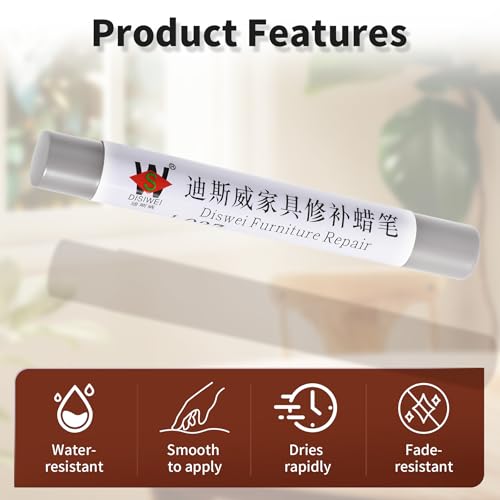 Wood Filler Sticks, Autumn Fragrance, Scratch Repair Crayons - color: Autumn Fragrance