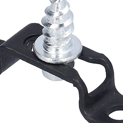 60 Set 2in 1 Furniture Concealed Connector Slide Buckle Fastener Furniture Connecting Fastener for Cabinet Wardrobe Combination Accessories(Half Pass)