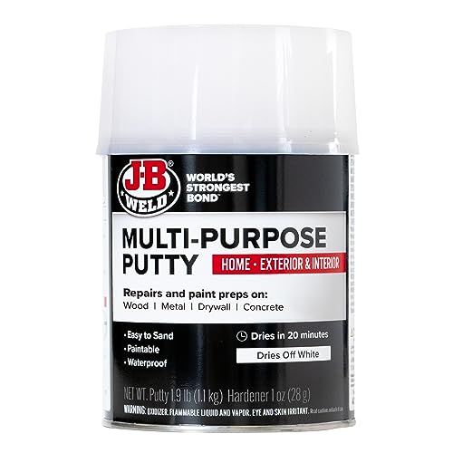 J-B Weld Multi-Purpose Putty - Quart - Home Exterior & Interior - size: 0.25 Gallon
