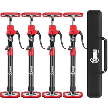 XINQIAO Cabinet Jacks for Installing Cabinets, Heavy Duty Third Hand Tools Adjustable Support Pole from 18.5 in to 29.5 in, 4 PCS - size: 18.5"-29.5" 4PC