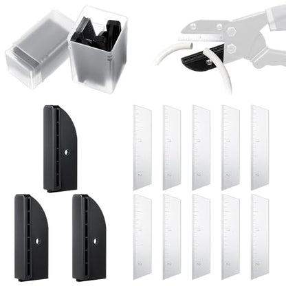 Feekoon 13 Pcs 2-1/2" Replacement Blade & Anvil Compatible with Handi-Cut
