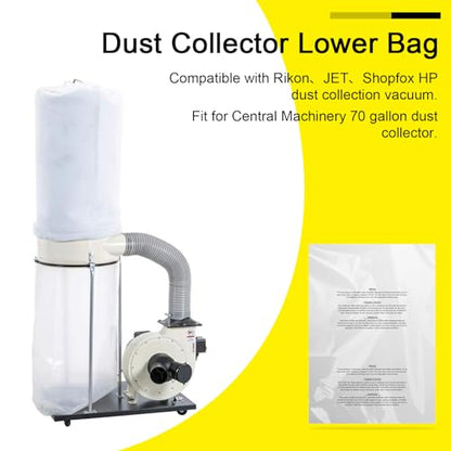 Dust Collector Bags For Harbor Freight Central Machinery 35 & 70 Gallon