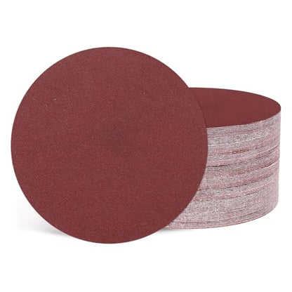 100Pcs Sanding Discs 3Inch 1000Grit Hook and Loop Sandpapers Red - size: 3 Inch(1000 Grit)