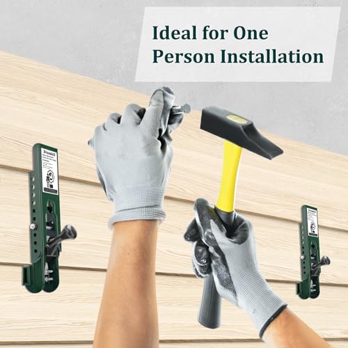 Siding Installation Tools, Siding Mounting Kit for 5/16-Inch Fiber Cement - style: Green