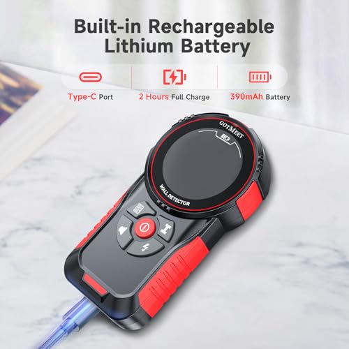 Stud Finder Wall Scanner - Rechargeable Stud Finder Tool