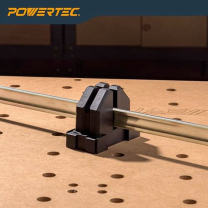POWERTEC Parallel Clamp Blocks, 4 Pack - for Cabinet Door & Frame Gluing, Compatible with Most Standard Parallel Clamps, Works As Wall Mountable Storage Solution (72155) - style: Parallel Clamp Blocks (4PCs)