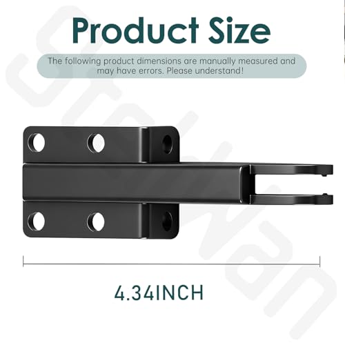 N349-324 Black Plastic Replacement Post Jamb Bracket