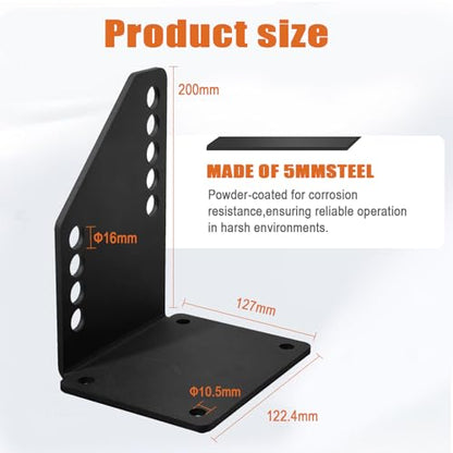 DIY Floating Stair Riser Brackets, 1 Piece