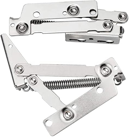 1 Pair Heavy Duty Spring Hinges 80 Degree Cabinet Door 10 kg Load