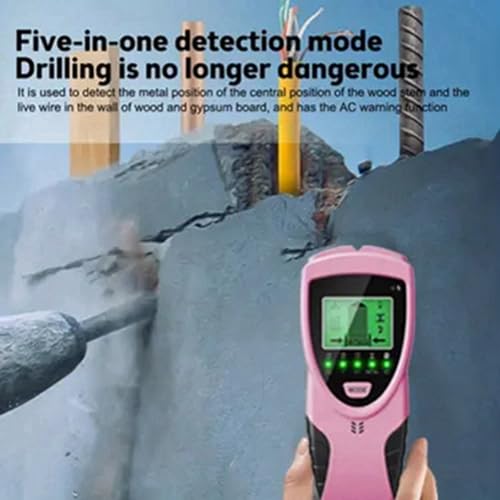 5-in-1 Wall Scanner Wood Current Detector Edge Center Finding Digital Stud Finder Sensor Wall Multi Function Scanner