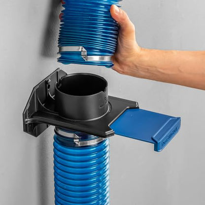 Rockler 4" Ready-Mount Self-Cleaning Blast Gate - High Airflow System