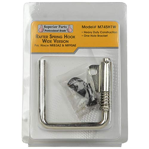 M745H1W Spring Loaded Rafter Hook for Nailer NR83A2 (2-Pack)