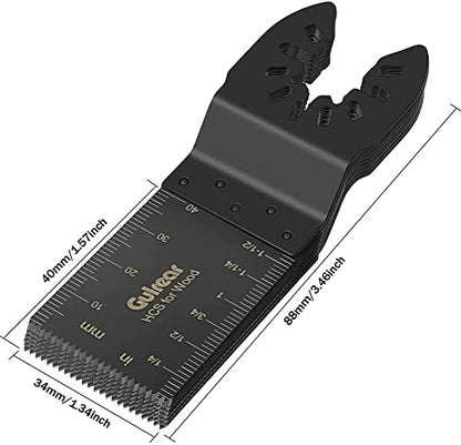 60Pcs Oscillating Tool Blades Universal Multitool Blades