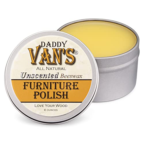 Daddy Van's All Natural Unscented Beeswax Furniture Polish