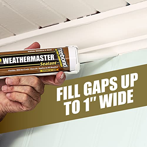 Titebond WeatherMaster Sealant Polymer Caulk, Gray – 46791, 9.5 Oz.