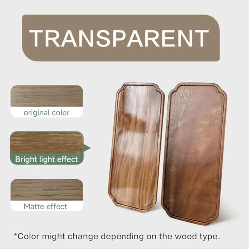 32 Oz Wood Stain and Sealer in One, Transparent, with Tools - color: Transparent, size: 32 FL.OZ