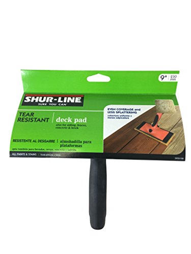 Shur-Line 9-Inch Stain Pad with handle