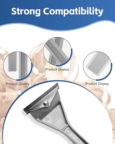 2.5" Carbide Paint Scraper Blades, for Removing Paint, Wood, Glue and Grout - color: 2.5"