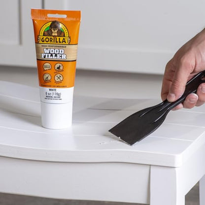 Gorilla 107084 All Purpose Wood Filler, 8-oz. Tub - Quantity 1