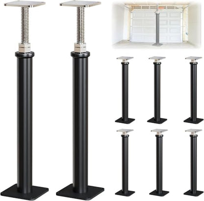 8 Pack Adjustable House Floor Jacks, 16.5-20.5 Inch, 6600 Lb Capacity