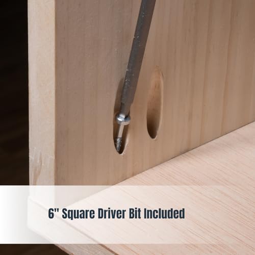 POWERTEC 72498 Single Pocket Hole Jig Kit for Woodworking - with Drill Bit, Driver Bit, Hex Key, Stop Collar and 150 PK Pocket Hole Screws, Maxi-Loc Head, #2 Square Drive, 1-1/4" Coarse Thread - style: SinglePocket Hole Jig w/ 1-1/4" Screws (150PK)